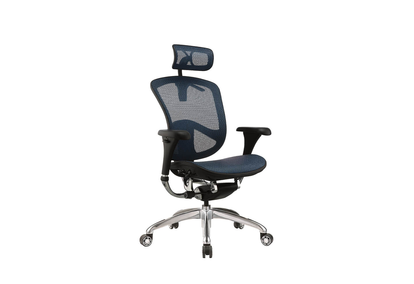 Model A1 Blue Computer Chair Fuh Shyan Blue Mesh Office Chair Supplier